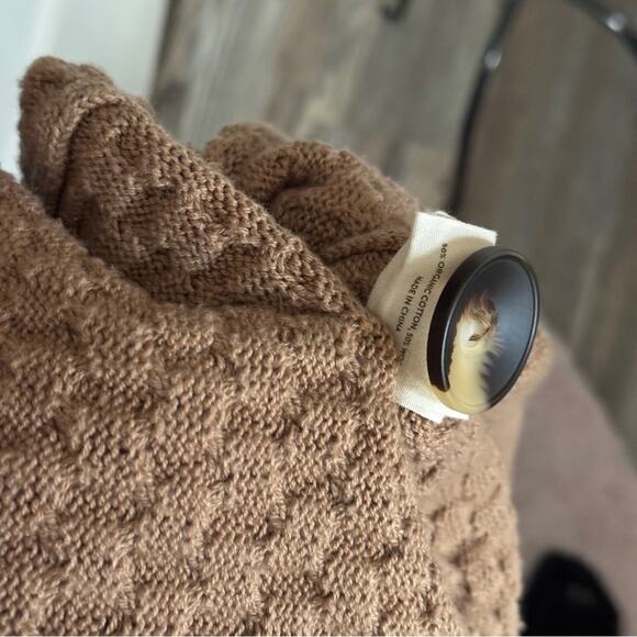 Spell Highland Knit Cardigan Tan S/M - Picture 5 of 10